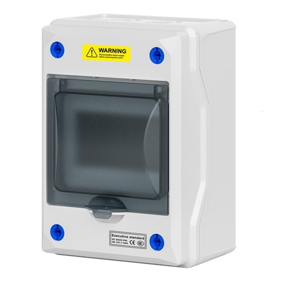 YIGSECU Practical IP65 Dustproof Waterproof Breaker Box Enclosures With Clear Lid for Easy Monitoring of Electrical Component