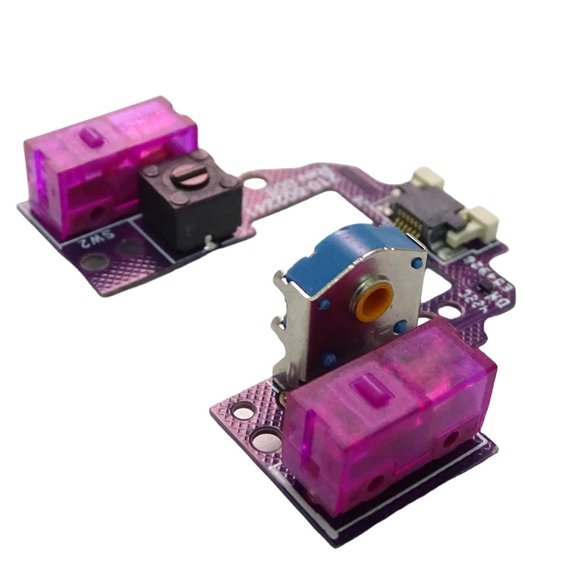 YIGSECU Precise Microswitch Button Board Circuit for GPROX Superlight Mouse Mainboard With Mouse Decoders Encoders