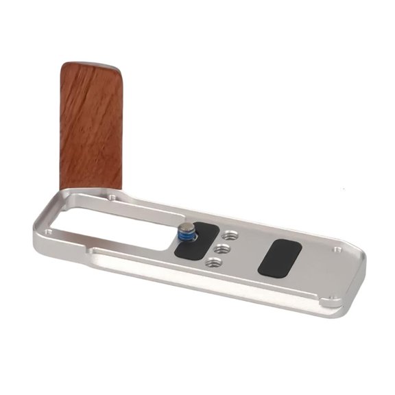 YIGSECU Vintaged Wood Grip For XM5 Cameras with Quick Installation and Durability Designing Camera Handle