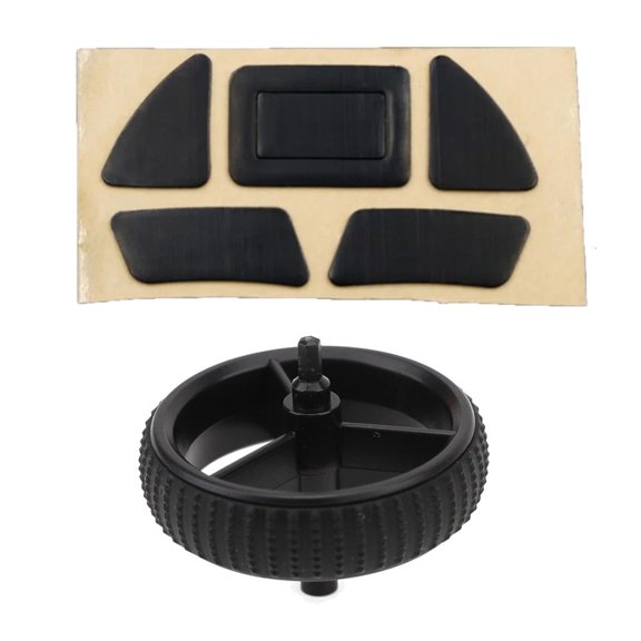 YIGSECU Precisions Control Mouse Wheel and Glides Feet Pad for Mouse Superior Navigation in Game