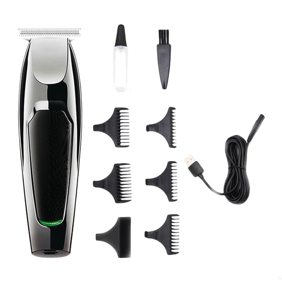 YIGSECU Professional Hair Cutter Set Hair Trimmer for Men Slicked Back Look ABS Texture