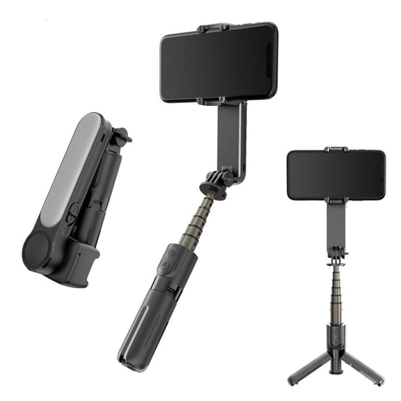 YIGSECU Professional Stabilizer for Smartphone Cell Phone Handheld Stick with Grip for Ideal for Vlog Live Video