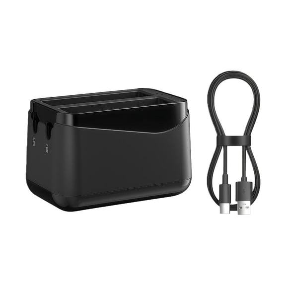YIGSECU Rapid Charging Station For 360 4X Air Action Cameras With Safe And Multi Battery Supporting