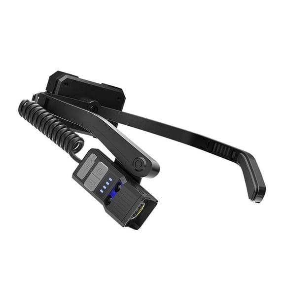 YIGSECU Rechargeable Ear Worn Headlamp Motion Control 1200mAh Battery Bright Illuminations Wearable Light Suitable for Cycling