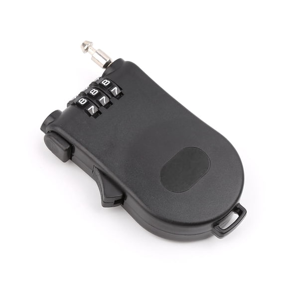 YIGSECU Retractable Wire Rope Password Lock Combination Coded Locker Outdoor Keyed Padlo