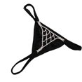thumbnail image 1 of YIGSECU Rhinstones G String Thongs for Women Crystal Underwear Low Rise T-back Panties, 1 of 11
