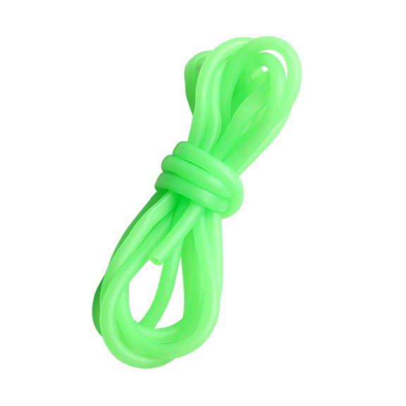 YIGSECU Rig Hook Line Tubing Silicone Glow Pipe Tube Rig Sleeves Glow in Dark Tubing