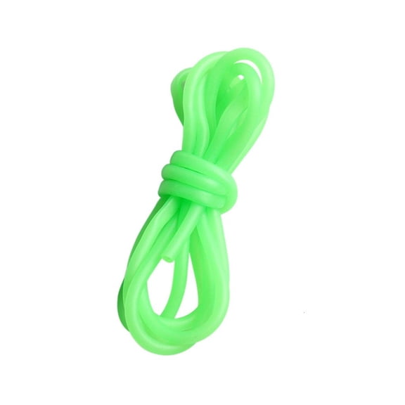 YIGSECU Rig Hook Line Tubing Silicone Glow Pipe Tube Rig Sleeves Glow in Dark Tubing