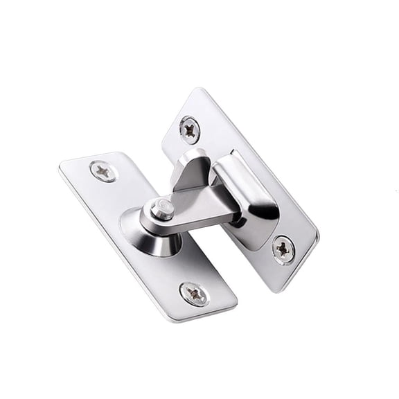YIGSECU Right Angle Door for Latch Thickened Stainless Steel Door Bolt Hasp Bending Lock