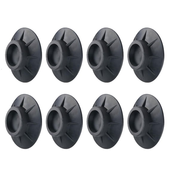 YIGSECU Set of 8 Laundry Machine Foot Protectors Washer Floor Guards Plastic Washer Grip Absorb Shock for Quiet Operation