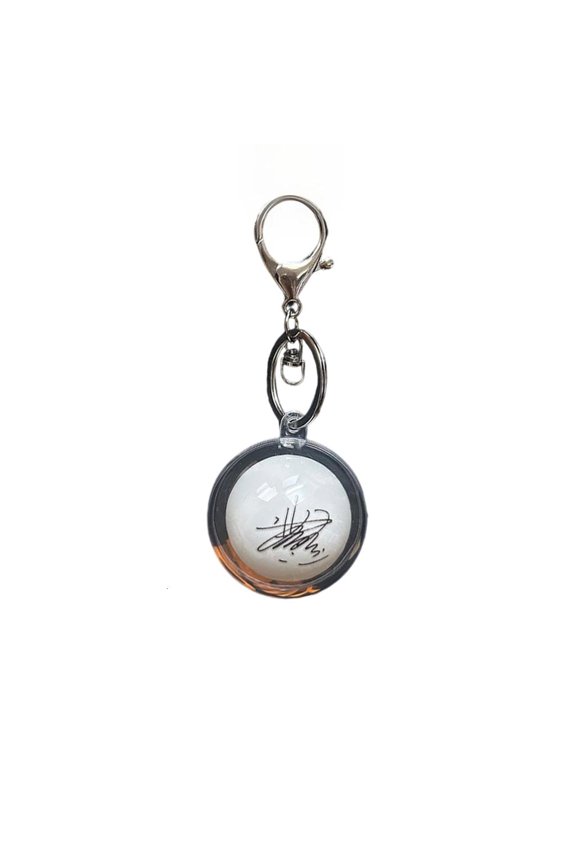 Signature Pingpong Ball Keychain Pendant Backpack Hangings Decoration Car Keyring Decoration Key Holder Bag Pendant