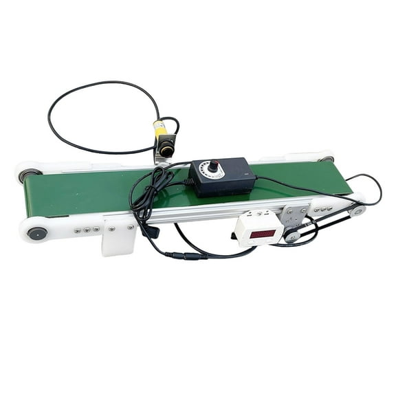 YIGSECU Small Scale Production Line Conveyor With Integrated Photoelectric Counter For Educational Purposes