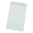thumbnail image 1 of YIGSECU Small Twin Coil Binding Notebook Pocket Notepads with 20 Sheets Unlined Small Sketchpad with Colorful Sequins Covers, 1 of 12