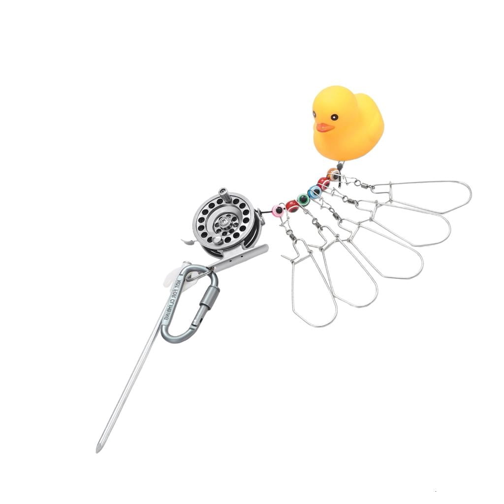YIGSECU Snap Fish Stringer, Heavy Live Fish Handle Hook Lock, Stainless ...