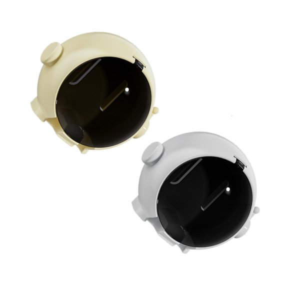 YIGSECU Space Themed Bathroom Toothbrush Organizers small Designs Toothbrush Mounts Not Drilling for Efficient Use of Space