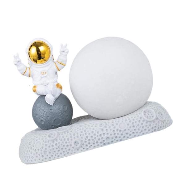 YIGSECU Space Themed Night Lights Astronauts Decoration Table Lamp for Room