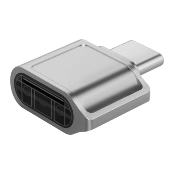 YIGSECU Speed 480Mbps Type C to TF Card Adapter Aluminum for Mobile Devices Use