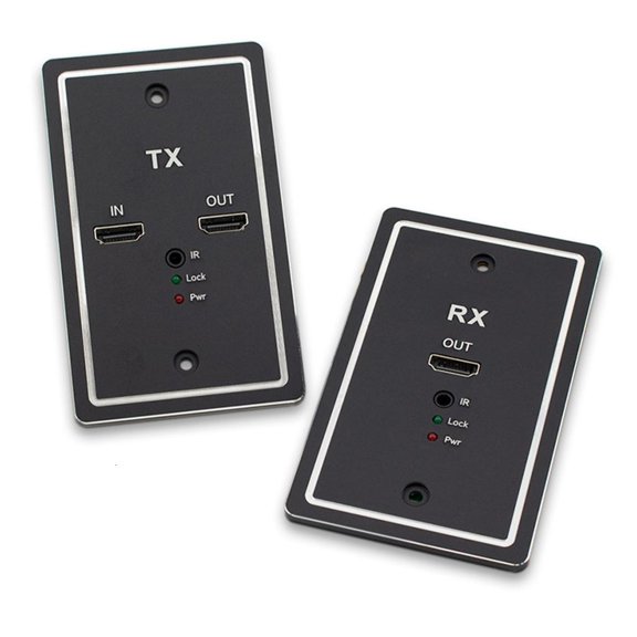 YIGSECU Stable HDTV Cable Extender Wall Panel Design Easy Installation 1080P Highly Definition Transmission