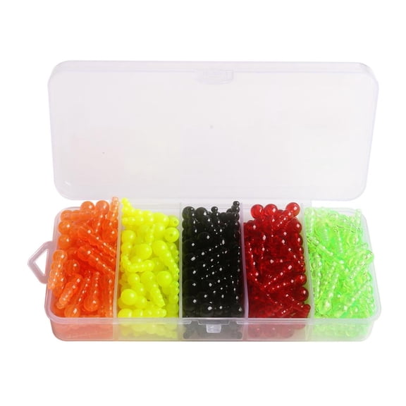 YIGSECU Stacked Fishing Beads Inline Spinner Rig Lures Making Supply Fishing Beads Lures