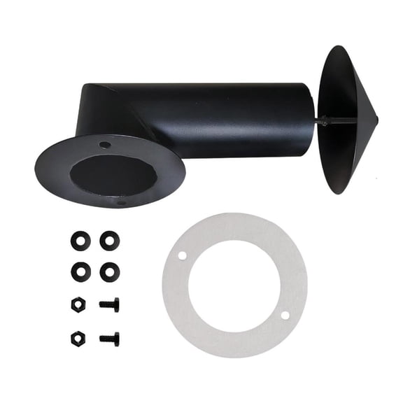 YIGSECU Stainless Steel Grill Smoked Stack Chimney Air Circulation Accessories Enduring