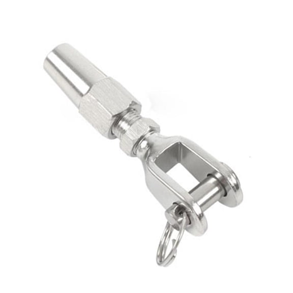 YIGSECU Steel Cable Railing 316 Stainless Steel Railing Cable System Rope Wire Adjustable Turnbuckle Tensioner Cable for Decks