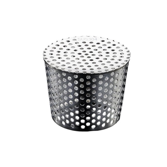 YIGSECU Steel Exterior Floor Drain with Animal Barrier Fast drain Rustproof Steel Outdoor Drain Easy to Use for Yard Balcony