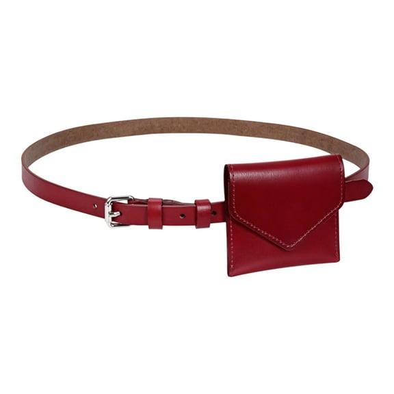YIGSECU Stylish Small Waist Pouches In Korean Fashion Wallet Purse For Students And Professional Women With PU Leather Belt Bags