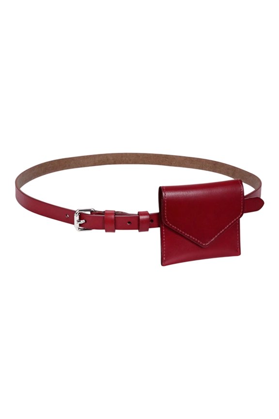 Stylish Small Waist Pouches In Korean Fashion Wallet Purse For Students And Professional Women With PU Leather Belt Bags