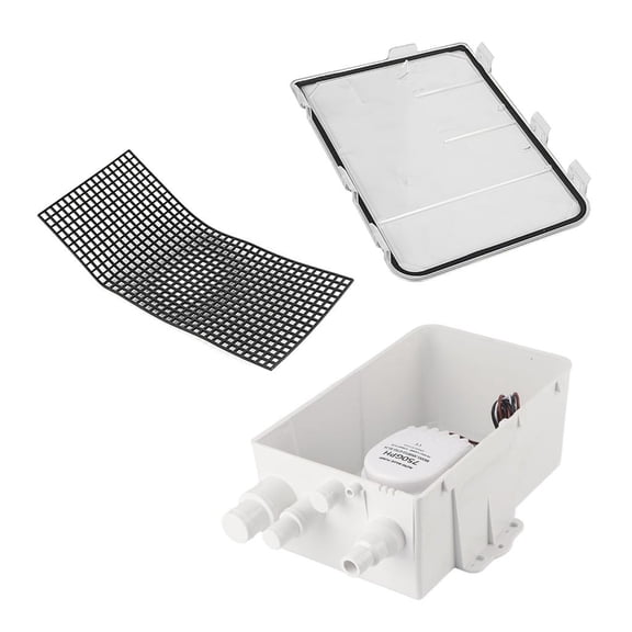 YIGSECU Submerged Shower Drain Pump Anti Backflow Small 12V/24V Portable Water Pump