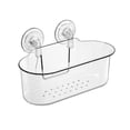 thumbnail image 1 of YIGSECU Suction Cup Shower Shelf Bathroom Storage Holder Wall Shelf Shower Basket, 1 of 14