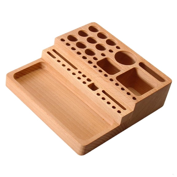 YIGSECU Sustainable Wood Workshop Organizers Ergonomic Storage Systems for Tool and Crafting Accessories