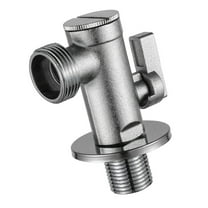 YIGSECU Toilet Dedicated Angles Valves With Filter Screen Large Flows Water Stop Valves Water Tap Connector Bathroom Accessories
