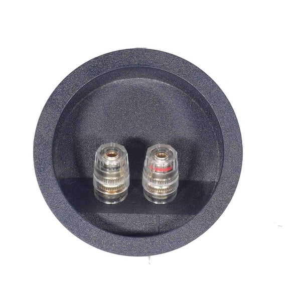 YIGSECU Tooless Installation Speaker Connection Box With Clamps 72mm Round Cutout