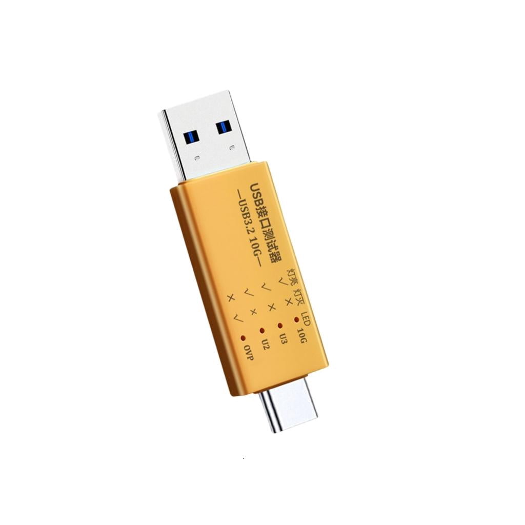 YIGSECU USB C to USB 3.2 Interfaces Tester with Digital LED Screen for ...