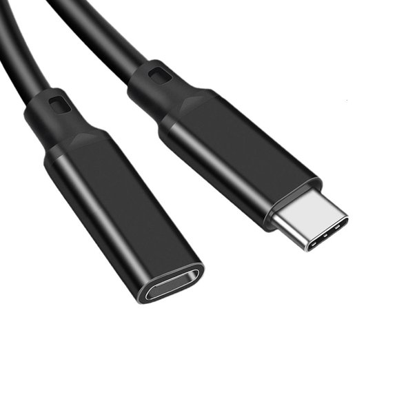 YIGSECU USB Extension Cable Male to Female USB3.2 Gen 2 3A 60W Fast Charging Extenders Cord for Laptops Tablets