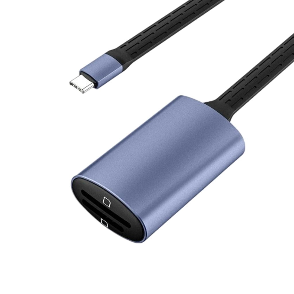 YIGSECU USB/USB C Card Reader TF Memory Card Reader Adapter Transfer ...