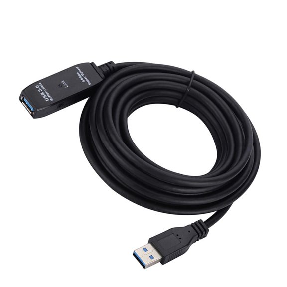 YIGSECU USB3.0 Extension Cord 5m/10m/15m/20m Active Repeaters Boosters High Bandwidth Data Transfer Printer Scanner Cable
