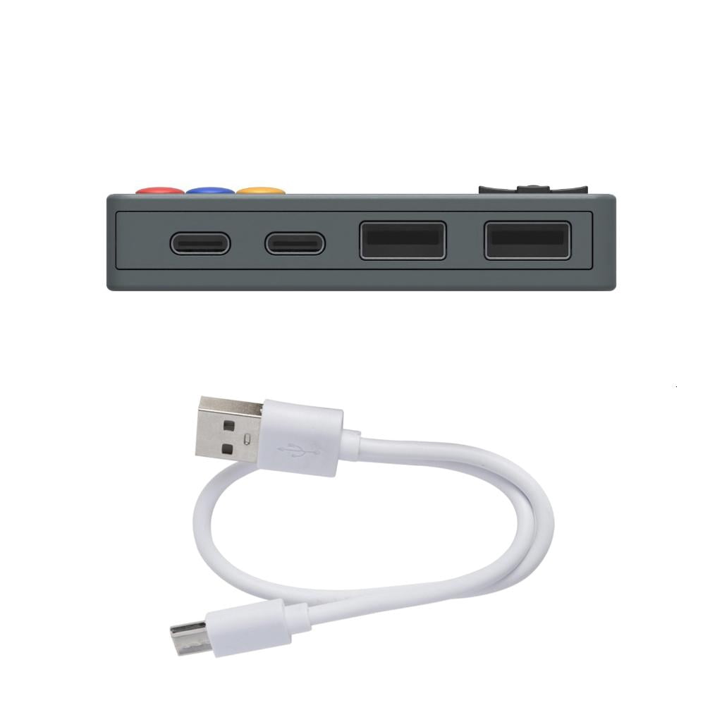 YIGSECU Unique Game Controller Shaped USB Hubs Featuring 2 Type C and 2 ...