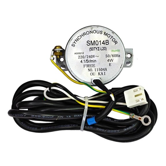 YIGSECU Universal Air Conditioning Synchronous Motor Metal Housing Low Vibration Design Improved Efficiency Safety Certified