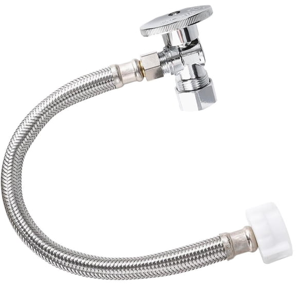 YIGSECU Universal Angle Stop Gate Toilet Hose Stainless Steel Professional Grade
