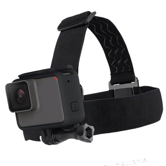YIGSECU Universal Head Mount For Action Cameras Adjustable Straps With AntiSlip Design