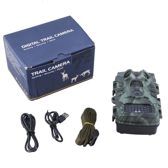 YIGSECU Video Camera 2000W 20MP 1080p Trail Farm Home Security 0.3s for Time Wildlife Hidden Photo