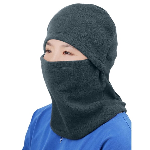 YIGSECU Fleece Balaclava Hat Thermal Head Cover Neck Warmer Cycling Full Face Breathable Fleece Balaclava Hat Wind proof Scarves Thermal Head Cover