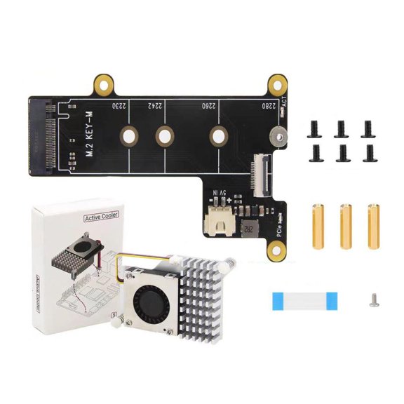YIGSECU X1001 NVMe SSD PCIE Module Expansion Card Works with Official Cooling