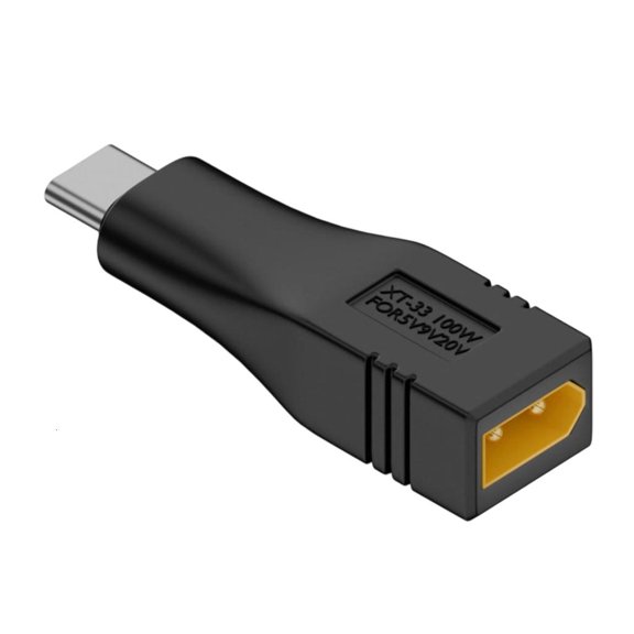 YIGSECU XT30 / /Type C Male Female Charging Adapter for Power Supply During Races and Expeditions