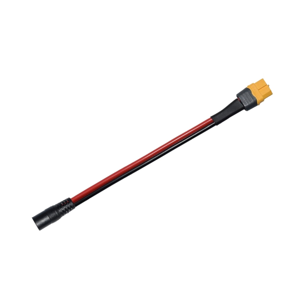 Câble Adaptateur DC5521/5525 Mâle Vers XT60 Femelle - Longueur 27 Cm, Courant 5A - Pour Drones, Alimentation - 3