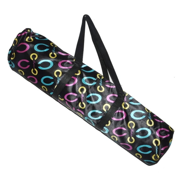 YIGSECU Yoga Mat Pouches Backpack Yoga Mat Carriers Bag Yoga Mat Carry Bag for Women Men with Storage Pocket Wide Shoulder Strap