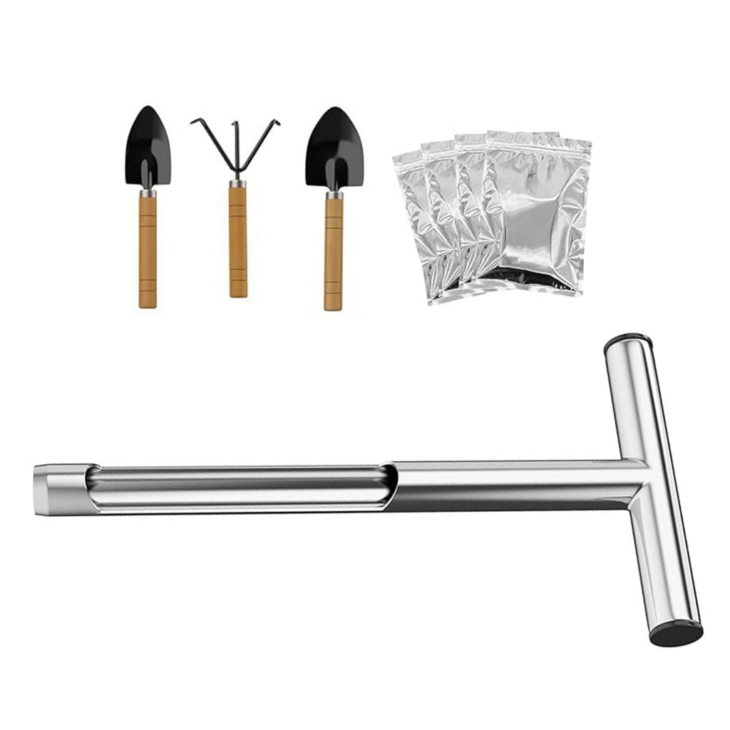 YIGZYCN Efficient Soil Sample Probe With Sample Bags Essential For Soil Yigzycn efficient soil sample probe with sample bags essential for soil