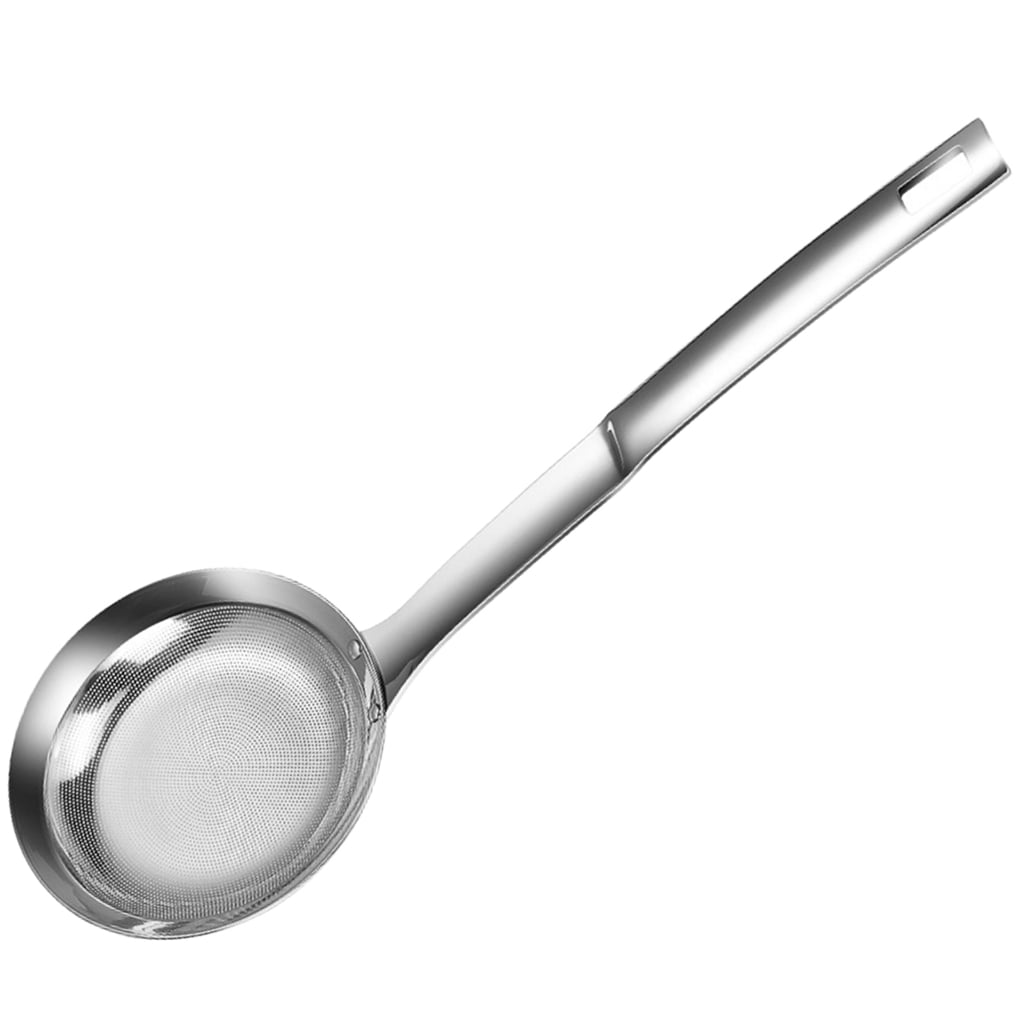 YIGZYCN LongHandle Oil Strainers Spoon Easy to Use Stainless Steel