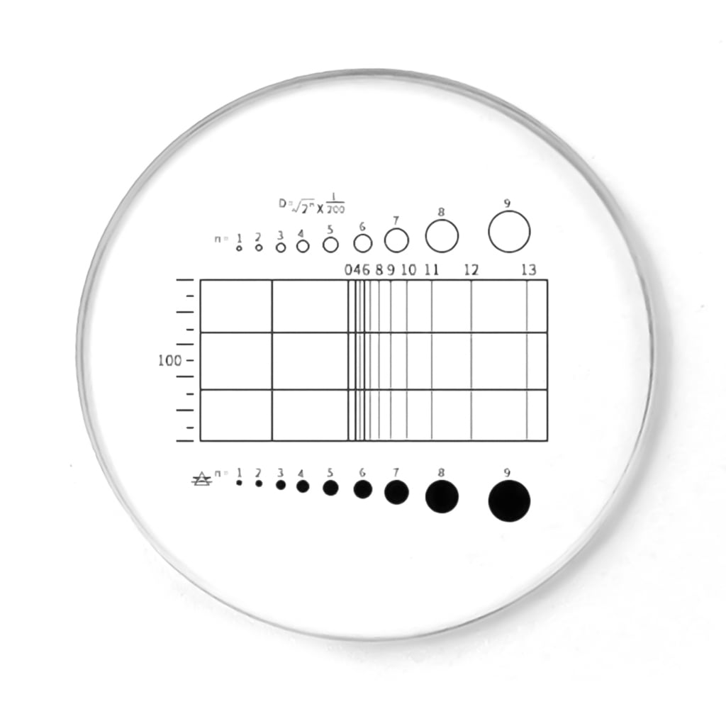 YIGZYCN Microscope Calibration Slide Stage Micrometer Ocular Reticle